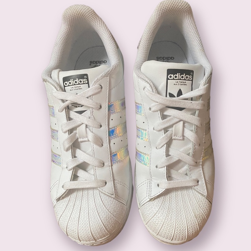 adidas superstars holographic womens